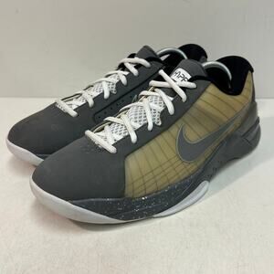 RARE Nike Hyperdunk 2010 Low Kobe Bryant Basketball Cool Grey / Wite EUC VTG 10
